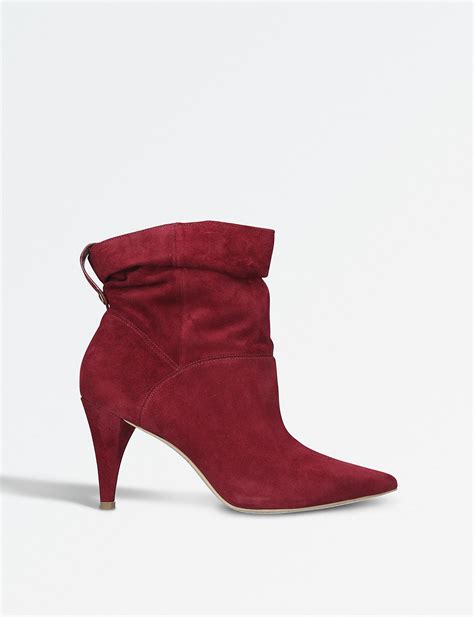 michael kors suede boots with fur|Michael Kors isabella ankle boot.